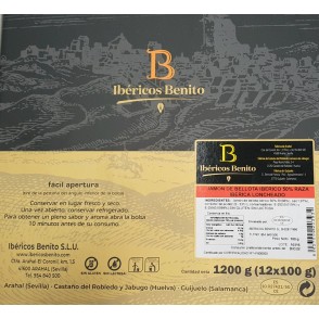 Benito Field-Fattened Iberian 100% Bellota Ham - Hand-Sliced In 100G PackagesSelection Gourmet